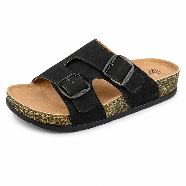  Sandale pour femme 983 noir daim ..........  chaussure homme cuir maroc 